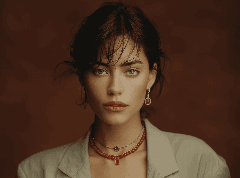 Garnet Aurelia Drops detail 1