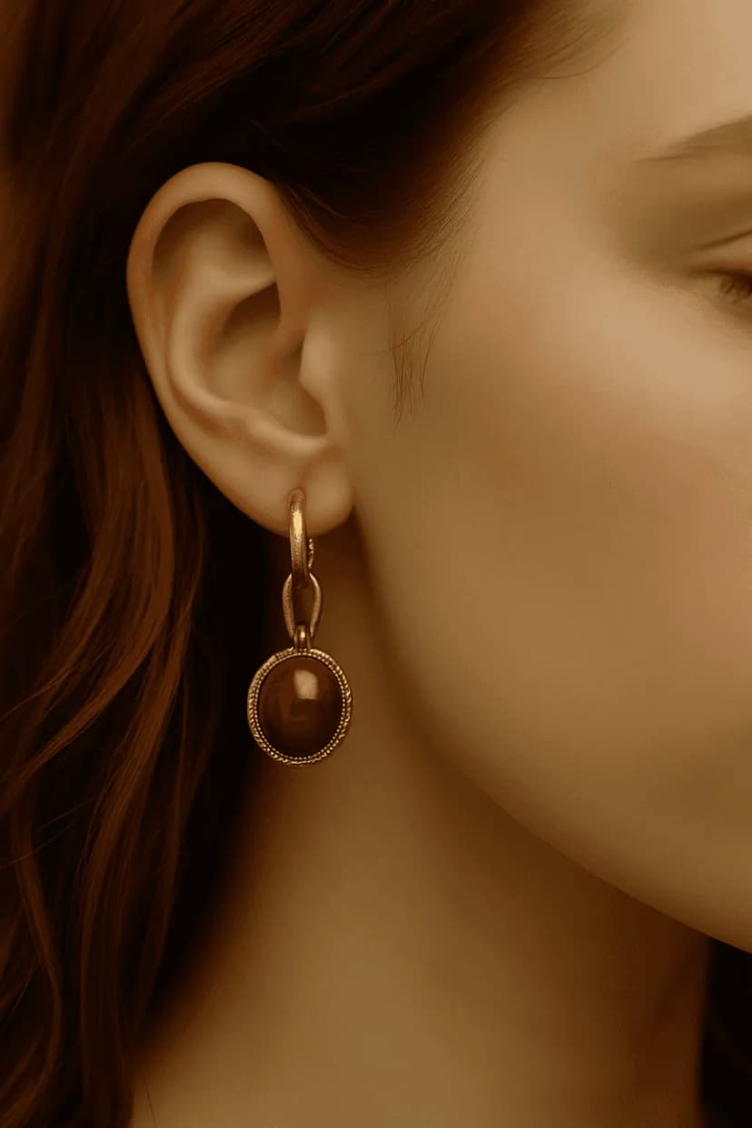 Garnet Aurelia Drops detail 2