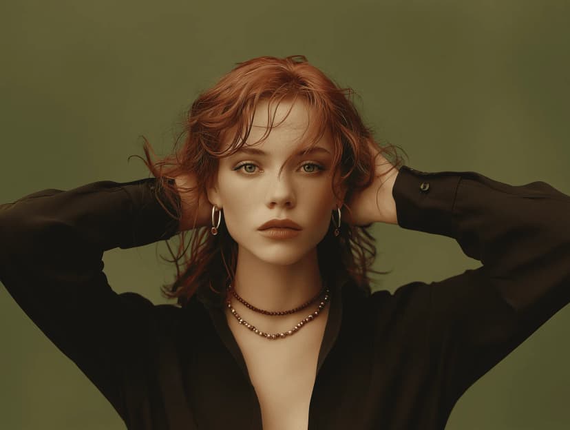 Ruby Noir Strand detail 1