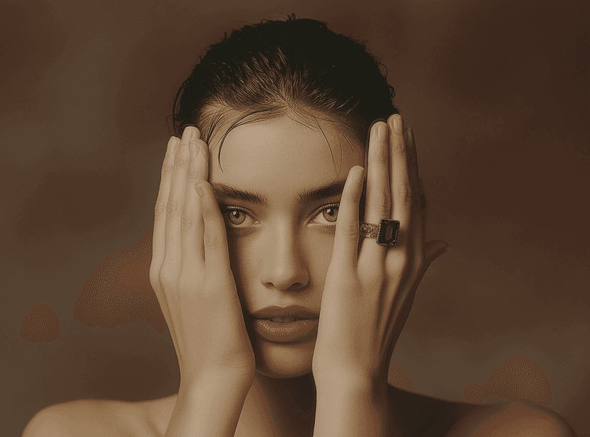 Emerald Royale Ring detail 1