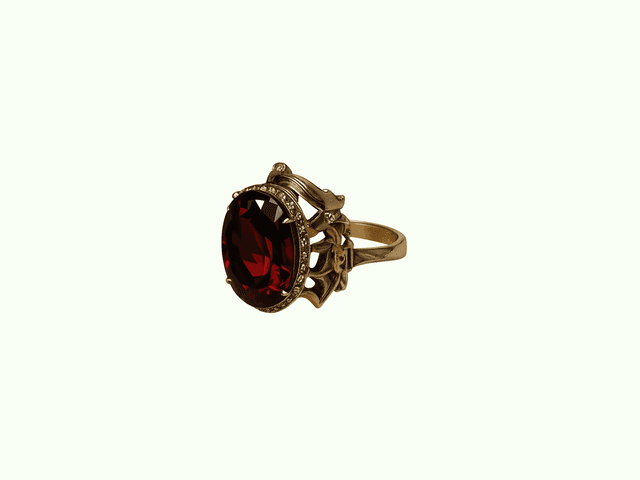Garnet Sovereign Ring