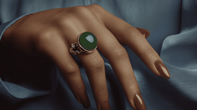 Verdant Solis Ring detail 2